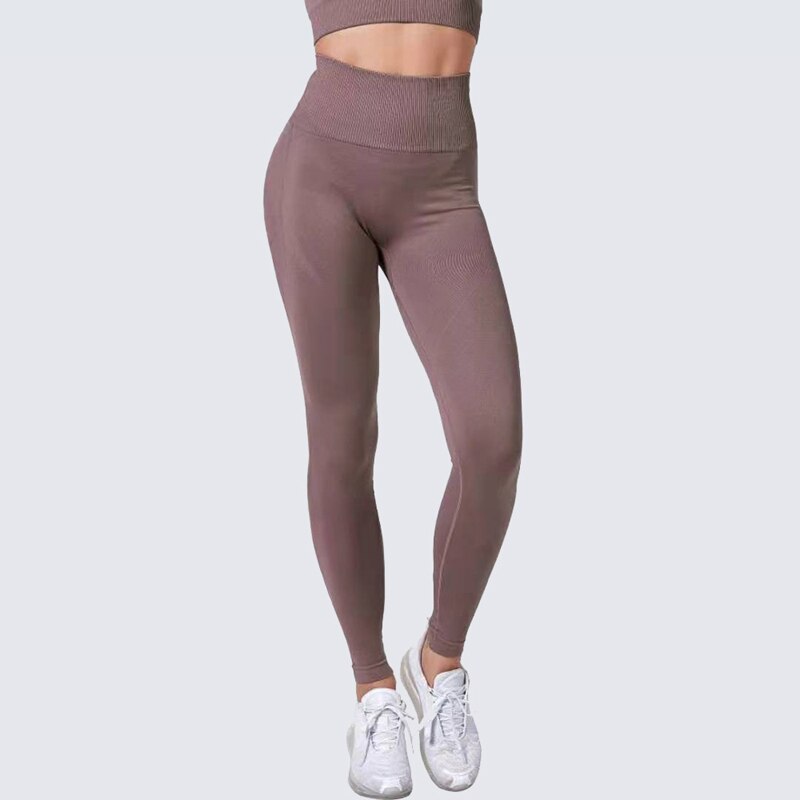 Two Piece Suit For Yoga Fitness Long Sleeve Sport Outfits Crop Top Leggings Tracksuit Women Workout Gym Clothing Sportswear